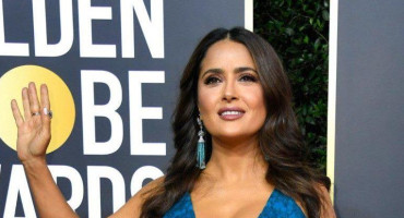 Salma Hayek Golden globes