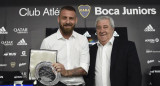 De Rossi en su despedida de Boca, Agencia NA