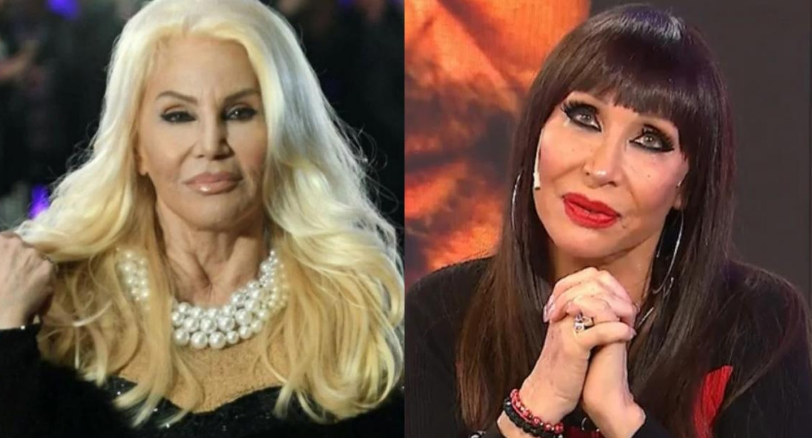 Susana Gimenez y Moria Casán