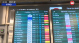 Demoras y cancelaciones en Aeroparque y Ezeiza por la tormenta, Canal 26