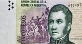 Billete de $5, BCRA