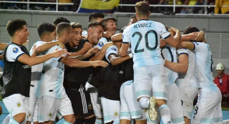Argentina en el debut del preolímpico
