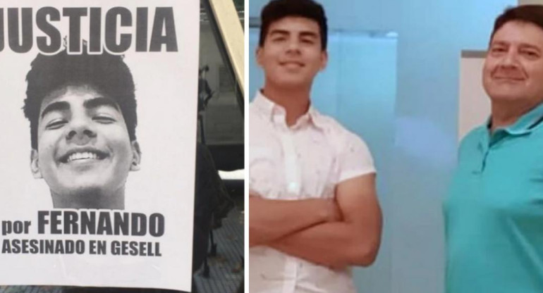 Pedido de justicia por Fernando, joven asesinado en Villa Gesell