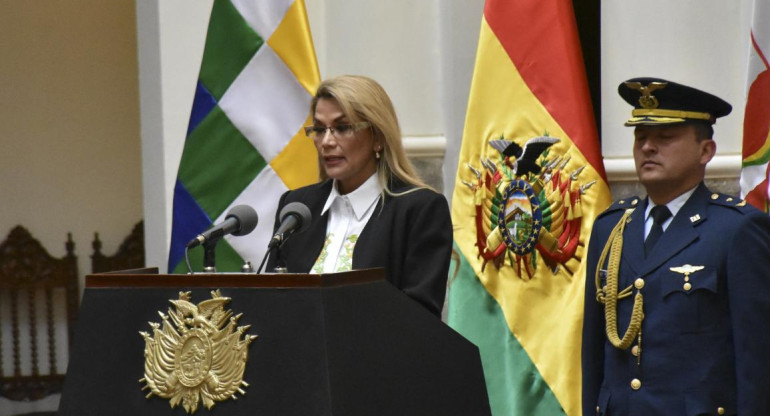 Jeanine Añez, presidenta Bolivia, NA