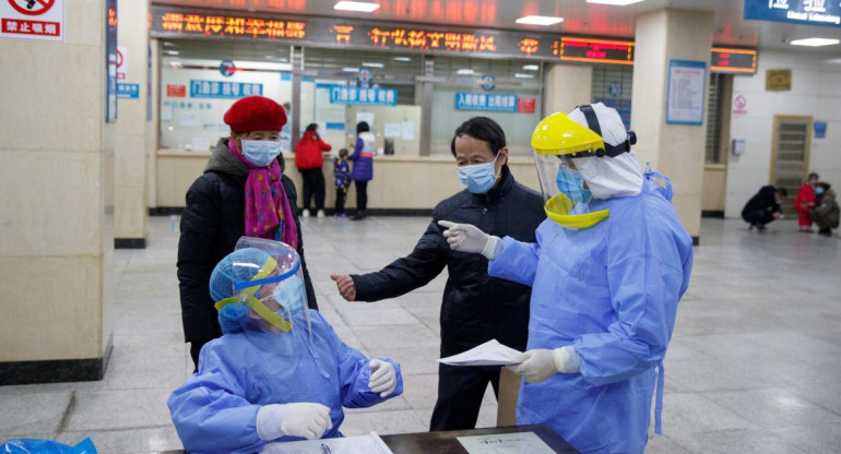 Casos de coronavirus en China, REUTERS