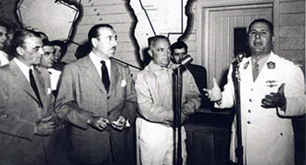 Kurt Tank con Perón