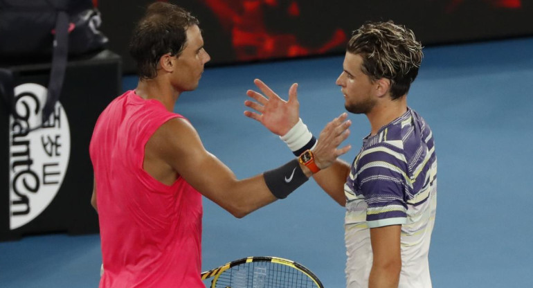 Rafael Nadal cayó con Dominic Thiem, Tenis, REUTERS