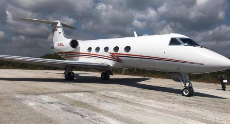 Jet privado con cocaína incautado en Mexico que partió desde Argentina