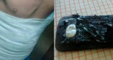 Córdoba, explotó su celular