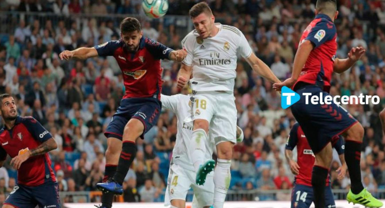 Por Telecentro 4K, viví Osasuna vs. Real Madrid con la mejor imagen