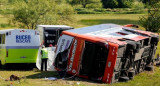 Tragedia en ruta 2, vuelco de micro