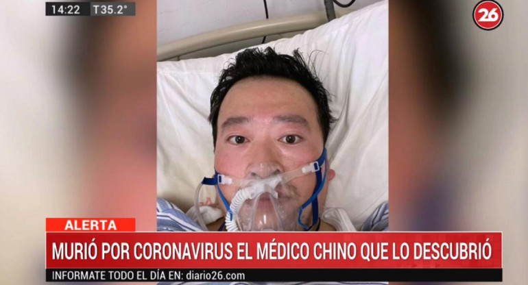 Li Wenliang, Médico chino alertó sobre coronavirus