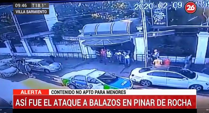 Crimen en Pinar de Rocha, video del ataque de Canal 26