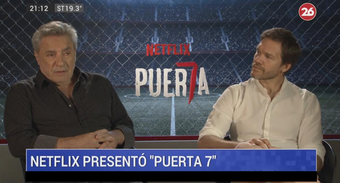 Entrevista a Antonio Grimau y Juan Gil Navarro, Puerta 7, Netflix, CANAL 26