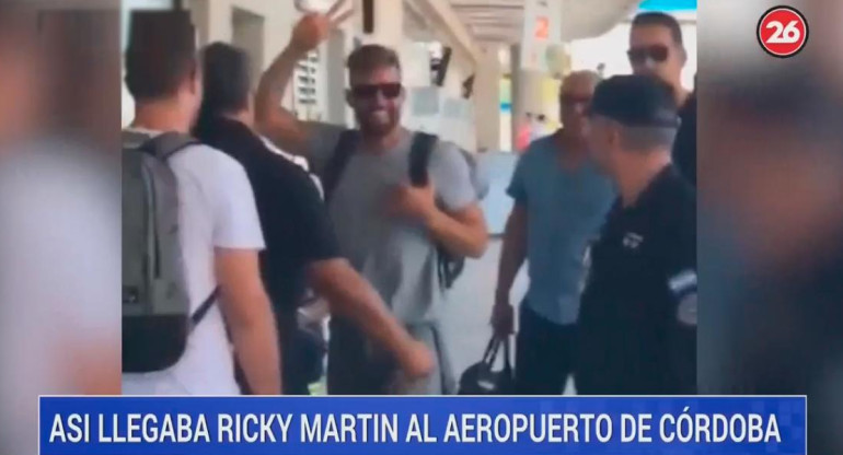 Ricky Martin en Córdoba, Canal 26