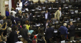 Abandono del recinto de Diputados de Juntos por el Cambio, AGENCIA NA