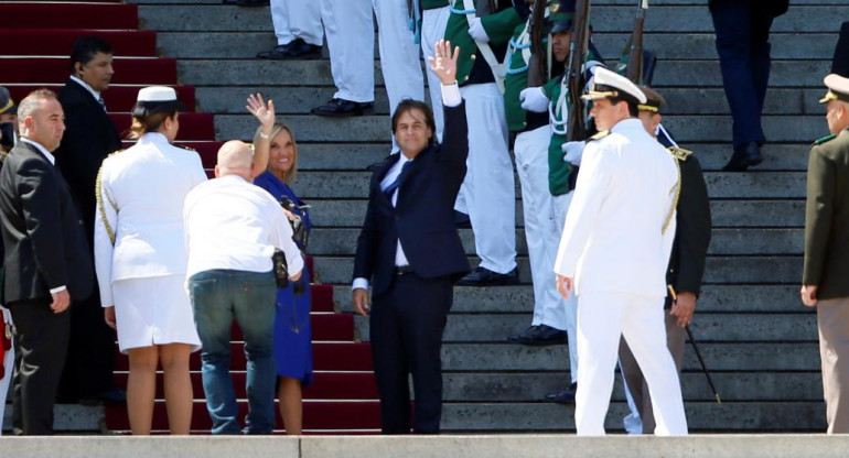Luis Lacalle Pou, asunción presidencial, Uruguay, REUTERS