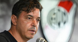 Marcelo Gallardo, DT de River Plate, conferencia, NA