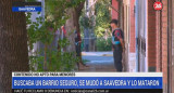 Hombre asesinado en barrio de Saavedra, inseguridad, CANAL 26	