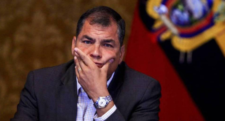 Rafael Correa, ex presidente de Ecuador