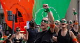 8M Día Internacional de la Mujer, marcha frente a Catedral, NA