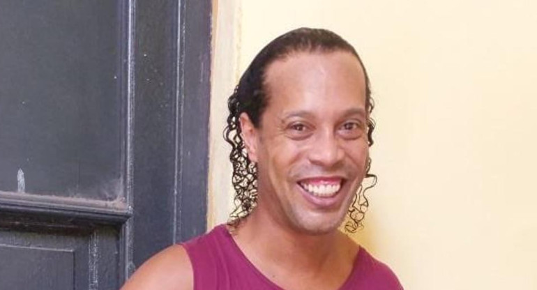 Ronaldinho en la cárcel de Paraguay
