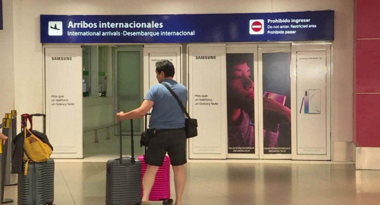 Coronavirus en Argentina - Aeropuerto de Ezeiza