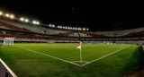 Estadio de River vacío, fútbol