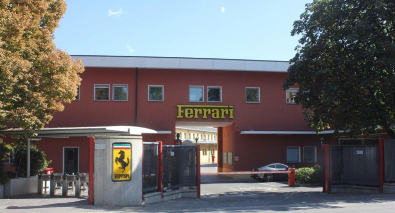 Ferrari, fábrica en Italia