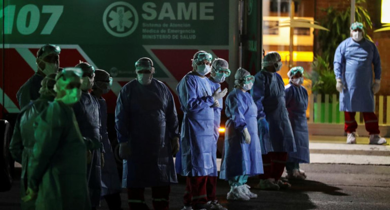 Coronavirus, Argentina, SAME, REUTERS