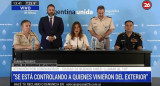 Sabina Frederic, ministra de Seguridad de la Nación, endurecen controles por la cuarentena por coronavirus