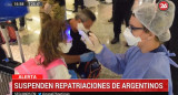 Coronavirus, Argentina, repatriación de argentinos, Canal 26	