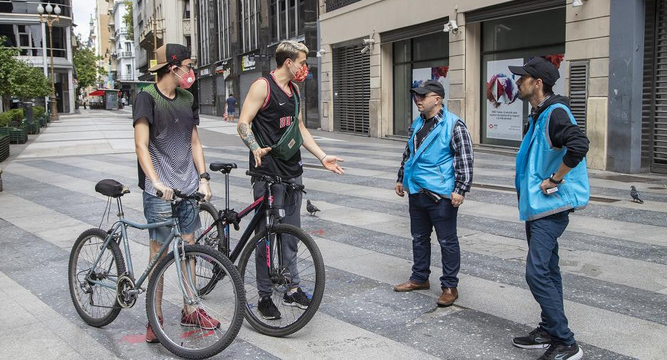 Coronavirus, Argentina, controles en las calles, NA