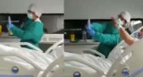 Gran gesto de enfermera en hospital de España por coronavirus