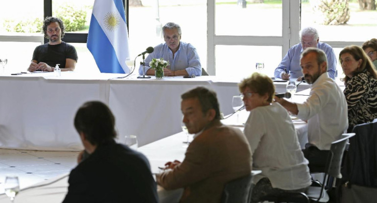 Quinta de Olivos, reunión de Gabinete, NA