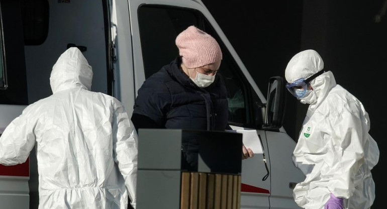 Coronavirus, Rusia, pandemia, controles callejeros, Reuters