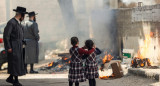 Judíos ortodoxos en las calles de Israel durante cuarentena por coronavirus, REUTERS