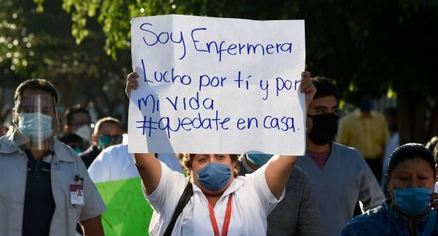 Coronavirus en México - Lucha de enfermeras
