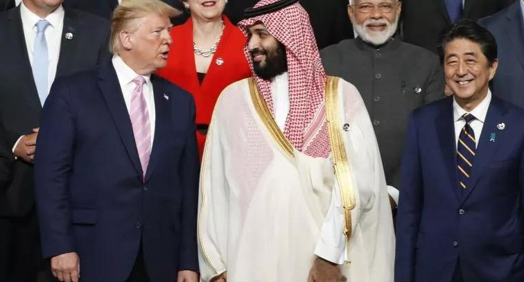 Donald Trump y jeque árabe