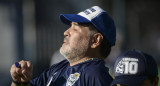 Diego Maradona, DT de Gimnasia de La Plata, NA