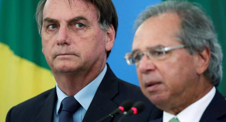 Bolsonaro y Guedes, Gobierno de Brasil, Reuters