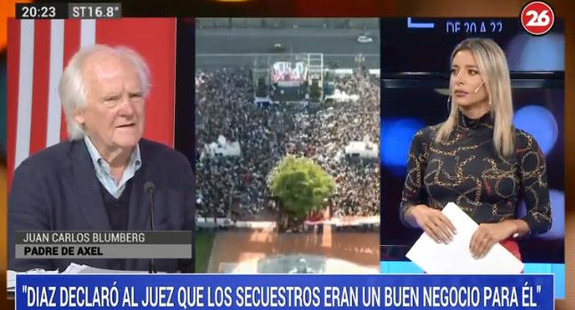 Juan Carlos Blumberg en Canal 26