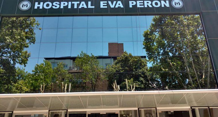 Hospital Eva Perón, anuncios del Municipio de Merlo por coronavirus