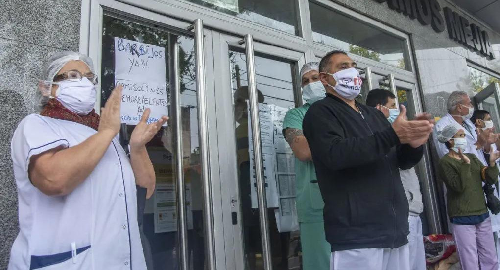 Coronavirus en Argentina, trabajadores de la salud