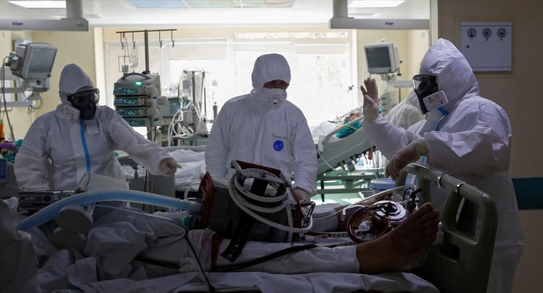 Coronavirus, Rusia, pandemia, hospital, Reuters