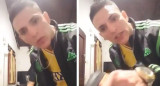 Guillermo Rojaine haciendo un Tik Tok