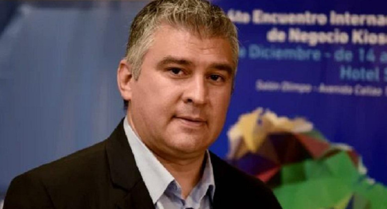 Néstor Palacios, presidente de UKRA, Unión Kioscos República Argentina