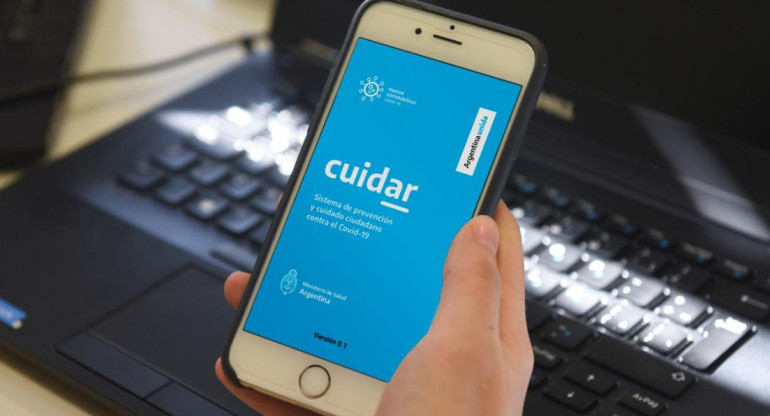 Coronavirus, Argentina, app Cuidar, NA