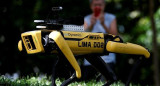 Coronavirus, Singapur, perro robot, Reuters