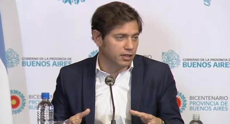 Conferencia de Axel Kicillof, cuarentena en Provincia, coronavirus